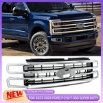 Front Grille Fit 2023 2024 Ford F250 F350 F-250 Super Duty Platinum Chrome. Fixed Price $394.00.