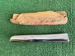 1949 Chrysler Fender Hood Lip Extension Moulding Right New Yorker Saratoga T&c. Fixed Price $89.95.