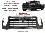 2024 2025 2026 Chevy Silverado 2500HD 3500HD Ltz Upper Bumper & Grille -black #2. Fixed Price $1400.00.