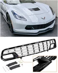 For 14-19 Corvette C7 No Camera Z06 Carbon Flash Metallic Front Bumper Grille. Fixed Price $3129.98.