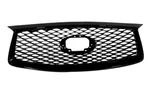 For 19-22 Infiniti QX50 Front Bumper Upper Grille W/o Camera Hole Gloss Black. Fixed Price $161.00.