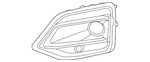 Genuine Audi Grille 80A-853-651-AH-3FZ. Fixed Price $1790.26.