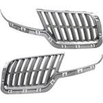 Grille Assembly Set For 2010-2012 Lincoln Mkz Left & Right Chrome Shell 2PC. Fixed Price $343.79.