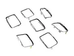 21-24 Jeep Grand Cherokee Radiator Grille Trim Ring Kit Genuine Mopar 68543890AA. Fixed Price $28.02.