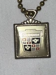 Vintage Studebaker Crest Emblem Keychain, Commander Lark Ring Accessory. Fixed Price $39.99.
