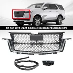 Front Upper Grille For 2021-2024 Cadillac Escalade & Esv Chrome 85000004. Fixed Price $249.99.