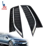 For 2012-2015 Vw Volkswagen Passat Updated Fog Light Grille Cover W/chrome. Fixed Price $29.87.