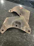 Nos 1955 Ford Grille Brackets B5A-8231-B. Fixed Price $40.00.