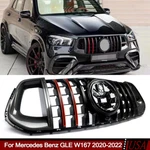Gt Front Bumper Grille Fit For Mercedes Benz W167 GLE350 GLE53 2020-2022. Fixed Price $249.99.