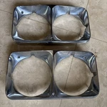 1970-1974 Cadillac Eldorado Deville Fleetwood Chrome Bezels Pair Gm 1494987. Fixed Price $99.99.