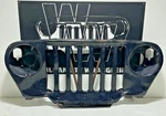 Front Grille Panel + Support Bracket Black PX8 Dented 97-06 Jeep Tj Wrangler. Fixed Price $167.70.