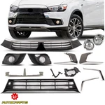 Grille&trims&brackets&foglights For 2016-19 Mitsubishi Outlander Sport Rvr 13PCS. Fixed Price $198.99.