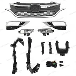 11PC For Cr-v 2015 2016 Front Chrome Grille Mesh Fog Headlight Bracket Kit. Fixed Price $139.95.