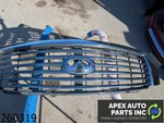 Oem 2013 Infiniti QX56 5.6L Grille Upper Bumper W/ Camera. Fixed Price $199.99.
