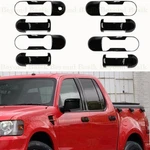 2002-10 Ford Explorer 03-05 Lincoln Aviator Gloss Black Door Handle Covers No Pk. Fixed Price $18.69.