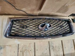 2020-2024 Infiniti Q50 Used Grille # 62310-6HM0C Oem Lkq Clean Small Crack. Fixed Price $175.00.