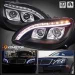 Fits 1998-2006 Mercedes Benz W220 S320 S500 S600 Led Strip Projector Headlights. Fixed Price $313.38.