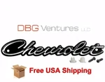 1964 Chevy Impala Grille Emblem Chevrolet Script W/ Hardware Dynacorn EM1740. Fixed Price $55.90.