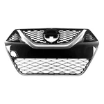 New Premium Fit Black / Silver Chrome Front Grille 623104RA0A. Fixed Price $191.79.