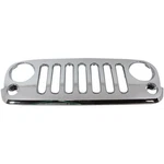 Grille For 2007-2016 Jeep Wrangler (jk) Chrome Plastic. Fixed Price $160.36.