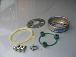 Jeep Cherokee Wrangler Yj 3 Spoke Steering Wheel Horn Button Mounting Hardwar. Fixed Price $54.95.