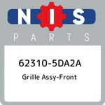 62310-5DA2A Nissan Grille Assy-front 623105DA2A, New Genuine Oem Part. Fixed Price $511.04.