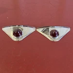 Pair Vintage Red Jewel Marker Old Car Truck Motorcycle Headlight Visors. Fixed Price $174.99.