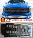 Shelby Grille Ford F150 2021 22 2023 Front W/led&letter. Fixed Price $158.96.