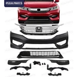 For 2016-2017 Honda Accord Front Bumper Grille Assembly W/o Parking Sensor Holes. Fixed Price $215.99.