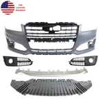 Fits 2015- 2018 A8 S8 Front Bumper Cover Grille Splash Shield Spoiler Insert Set. Fixed Price $999.91.