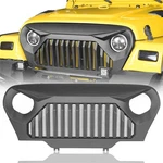 Matt Black Abs Gladiator Vader Front Grille For Jeep Wrangler Tj 1997-2006. Fixed Price $88.56.