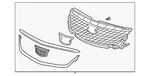 Genuine Gm Black Front Grille 84963711. Fixed Price $584.41.
