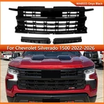 Front Bumper Upper Grille Onyx Black For 2022- 2026 Chevy Silverado 1500 Lt Rst. Fixed Price $298.99.