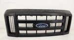 2008-2010 Ford F250 F350 Super Duty Black Textured Grille With Emblem Used Oem. Fixed Price $402.49.