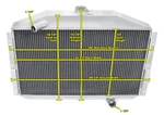 Row Discount Champion Radiator For 1953 54 1955 Studebaker Commander V8 Engine. Fixed Price $301.97.