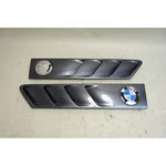 1996-2002 Bmw Z3 Roadster Coupe Side Cowl Hood Grille Pair Steel Grey Oem. Fixed Price $90.00.