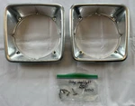 1974-1978 Dodge Van Headlight Bezels Trim Set Rh & Lh W/ Screws #3734286 Oem. Fixed Price $50.87.