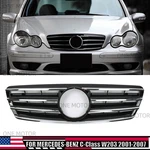Front Grille For Mercedes Benz C-class W203 4DOOR 01-07 C200 C230 C240 280. Fixed Price $78.00.