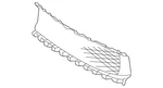 Genuine Lexus Center Grille 53112-30380. Fixed Price $61.43.