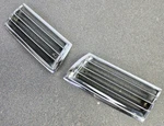 Nice Pair Of Used Original Porsche 911 912 Swb Hole Chrome Horn Grills 1967-68. Fixed Price $250.00.