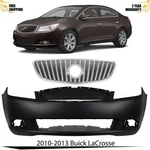 Front Bumper Cover Paintable & Grille Assembly Kit For 2010-2013 Buick Lacrosse. Fixed Price $375.00.