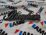 Nos Amc American Motors Matador Brougham Metal Emblem. Fixed Price $14.99.