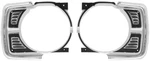 Oer Reproduction Headlamp Bezel Set For 1969 Dodge Dart Models. Fixed Price $219.98.