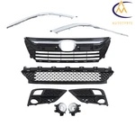 For Honda Odyssey 2018 2019 2020 Bumper Grille Chrome Fog Light Kit 71105-THR-A0. Fixed Price $152.84.