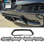 Fits 23-25 Chevy Corvette C8 Z06 ZR1 Oe Iron Rear Exhaust Bezel + Mesh Grilles. Fixed Price $215.99.