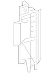 Genuine Toyota Radiator Support Air Duct 16593-37210. Fixed Price $66.59.