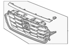 Genuine Honda Grille 71200-3D4-A31. Fixed Price $295.77.