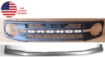 2021- 2025 Ford Bronco Front Bumper Upper Grille Molding Insert 2PC Set Oem. Fixed Price $299.81.