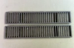 Corvette Rear Deck Grills Grille Astro Ventilation Pair Gm 1968-1976. Fixed Price $65.00.