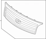 Genuine Infiniti Upper Grille 62310-5ZA1A. Fixed Price $1175.30.